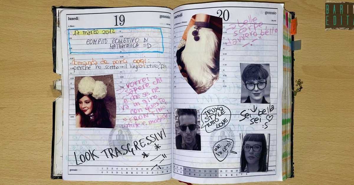 Il vecchio diario scolastico: quel nostalgico scrigno di segreti, dediche, ricordi e fotografie